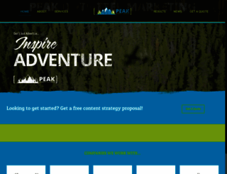 peakoutfitter.com screenshot