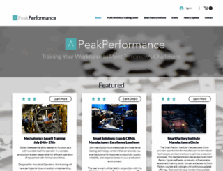 peakperformanceinc.com screenshot