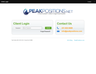 peakpositions.net screenshot