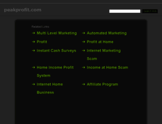 peakprofit.com screenshot