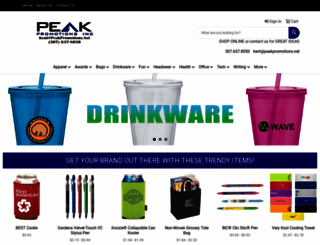 peakpromotions.net screenshot