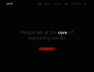 peakraces.peak.com screenshot