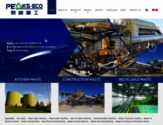 peaks-eco.com screenshot