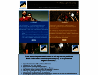peaktraining.com screenshot