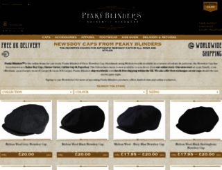 peaky-blinders.co.uk screenshot
