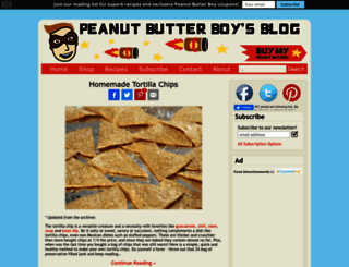peanutbutterboy.com screenshot