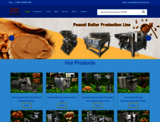 peanutbuttermachinery.com screenshot