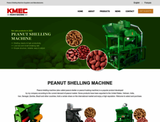 peanutshellingmachine.com screenshot