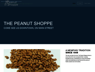 peanutshoppe.com screenshot