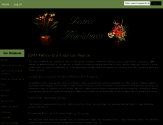 pearceminiatures.net screenshot