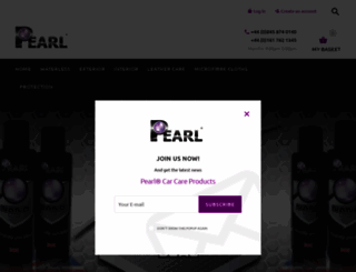 pearlcarcareproducts.co.uk screenshot