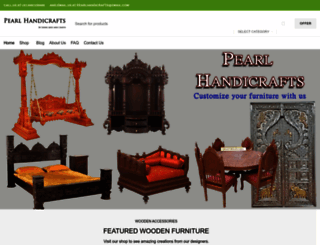 pearlhandicrafts.com screenshot