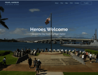 pearlharborhistoricsites.org screenshot