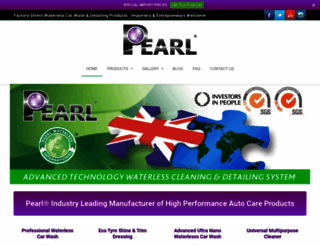 pearlwaterlessinternational.com screenshot