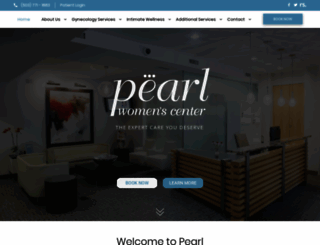 pearlwomenscenter.com screenshot
