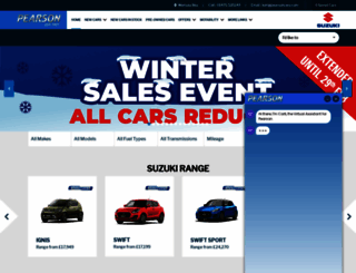 pearsoncars.com screenshot