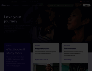 pearsonhighered.com screenshot