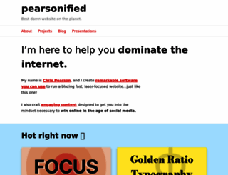 pearsonified.com screenshot