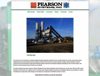 pearsonsystems.com screenshot
