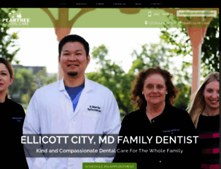 peartreedentalcare.com screenshot