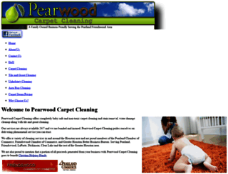 pearwoodcarpetcleaning.com screenshot