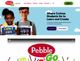 pebblego.com screenshot
