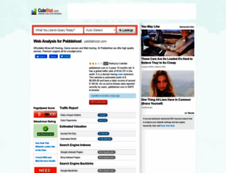 pebblehost.com.cutestat.com screenshot