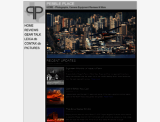 pebbleplace.com screenshot