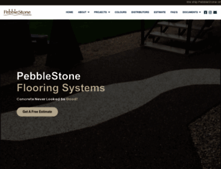 pebblestoneflooringsystems.com screenshot