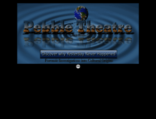 pebbletheatre.com screenshot