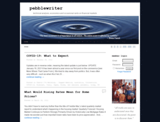 pebblewriter.com screenshot