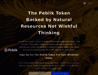 peblik.com screenshot