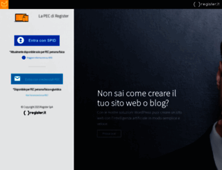 pec-email.com screenshot