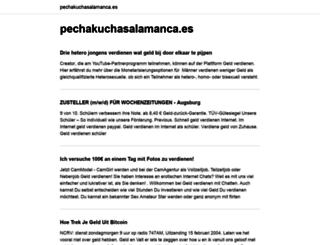 pechakuchasalamanca.es screenshot