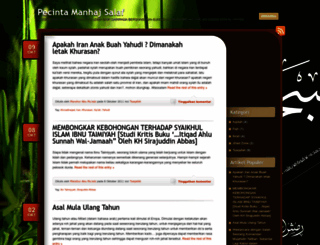 pecintamanhajsalaf.wordpress.com screenshot