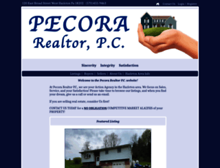 pecorarealtor.com screenshot