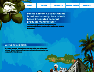pecucoconut.com screenshot