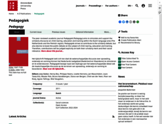 pedagogiek-online.nl screenshot