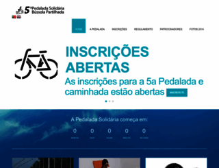 pedalada-solidaria.pt screenshot