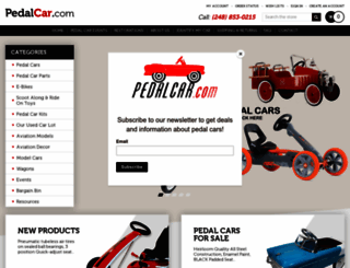 pedalcar.com screenshot