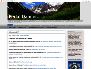 pedaldancer.com screenshot