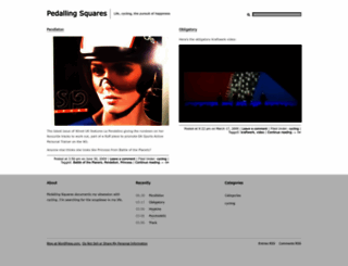 pedallingsquares.wordpress.com screenshot