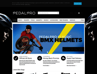 pedalpro.com screenshot