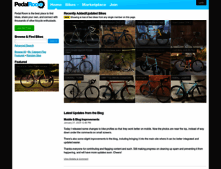 pedalroom.com screenshot
