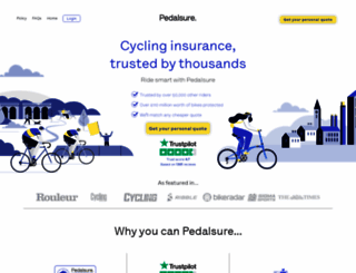 pedalsure.com screenshot