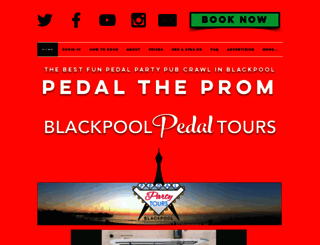 pedaltheprom.com screenshot