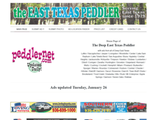 peddlernet.com screenshot
