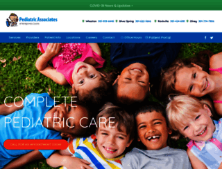 pediatric-associates.org screenshot