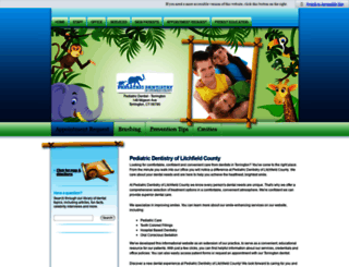 pediatricdentistrylitchfield.net screenshot
