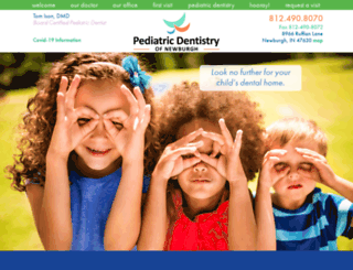pediatricdentistryofnewburgh.com screenshot